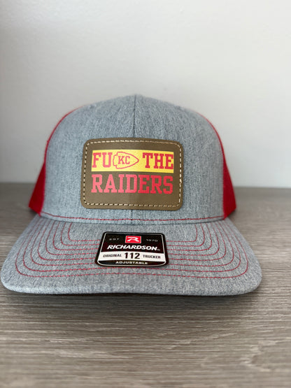 FU KC The Raiders Men's Richardson 112 Trucker Hat