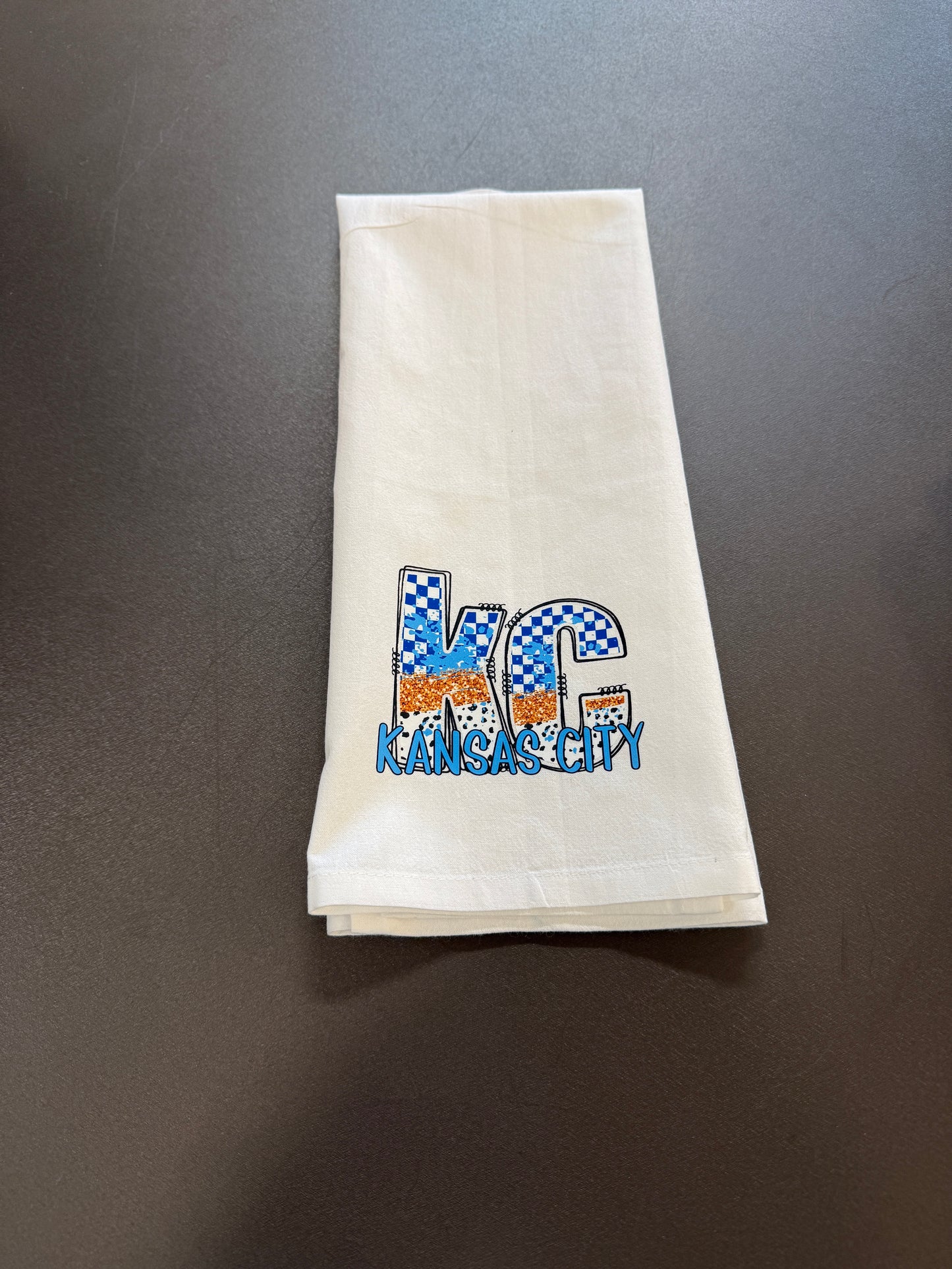 Kansas City Home Team Baseball Tea Towel / KC Baseball Gifts