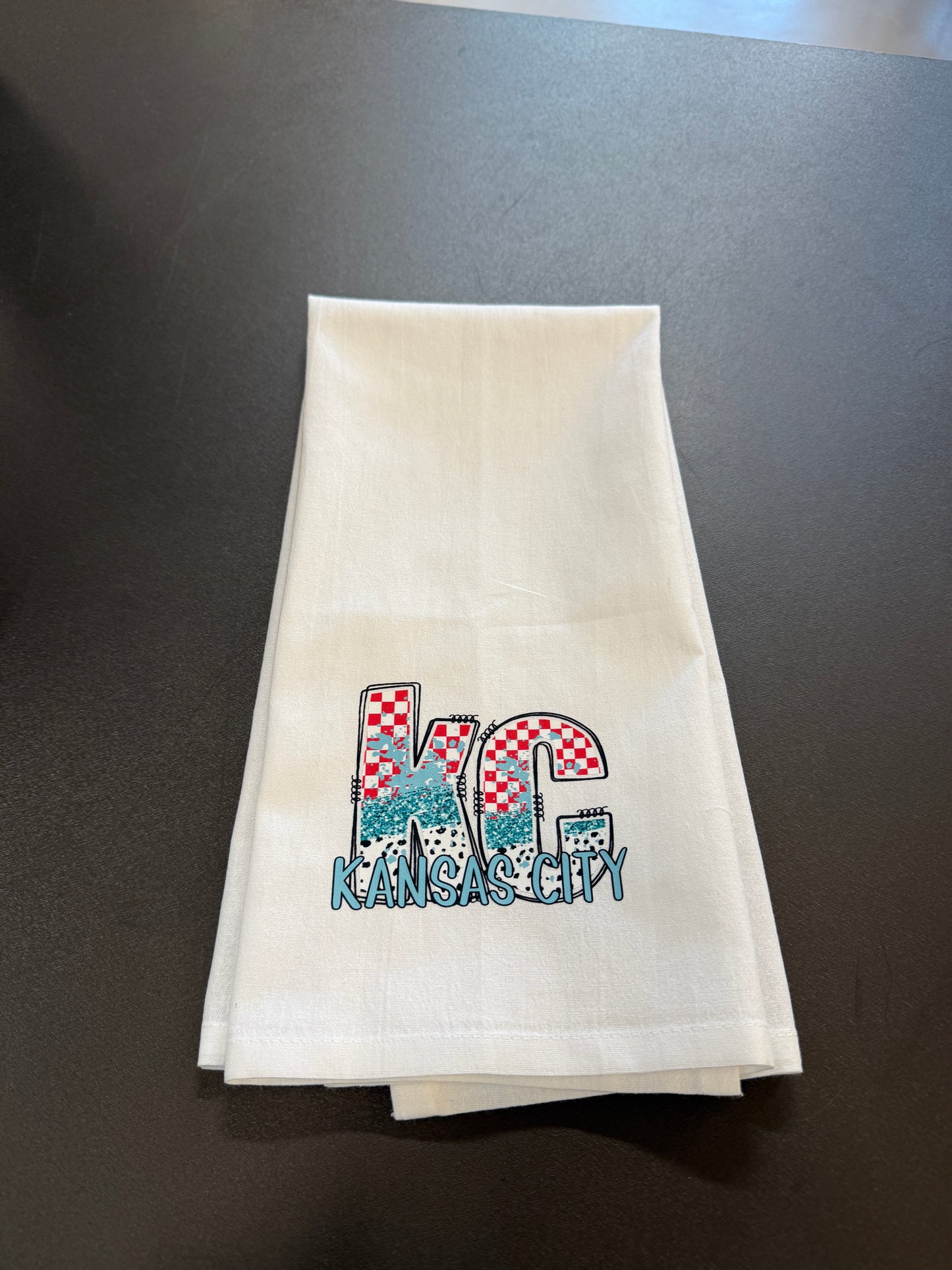 Kansas City Home Team Soccer Tea Towel / KC Soccer Gifts
