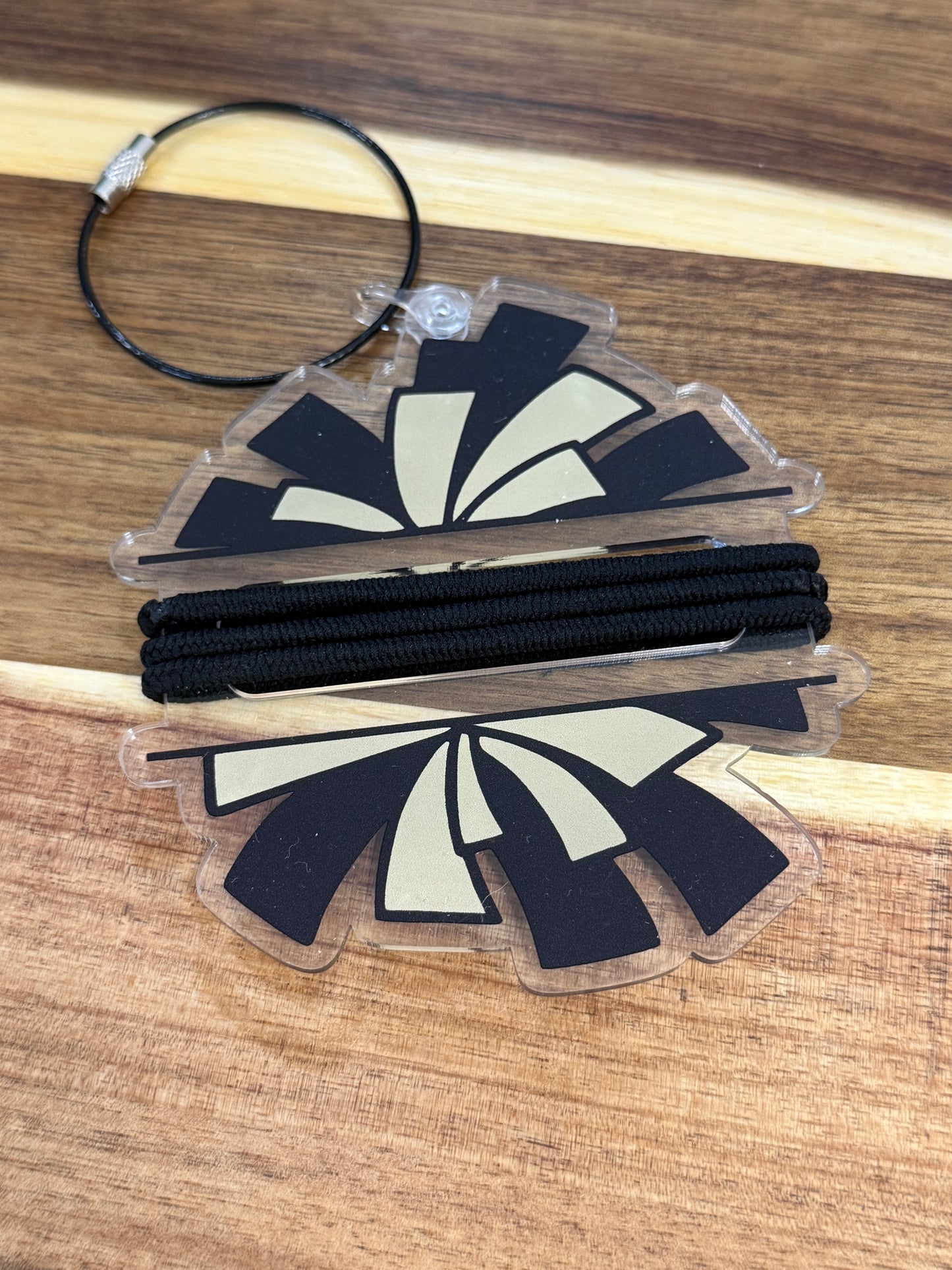 Cheer Ponytail Holder Keychain | Cheer Gifts | Custom Team Gifts | Fundraiser Ideas