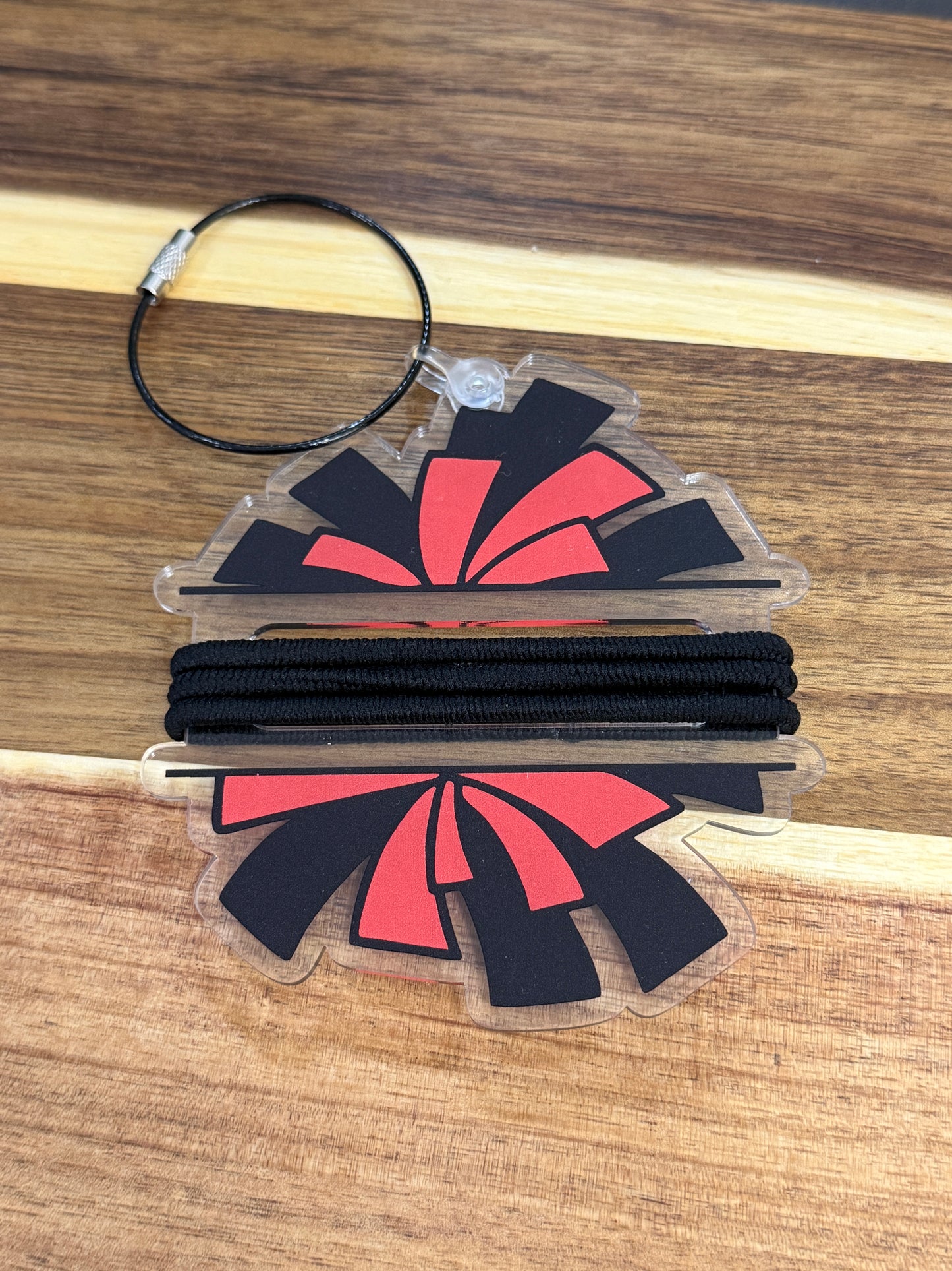 Cheer Ponytail Holder Keychain | Cheer Gifts | Custom Team Gifts | Fundraiser Ideas