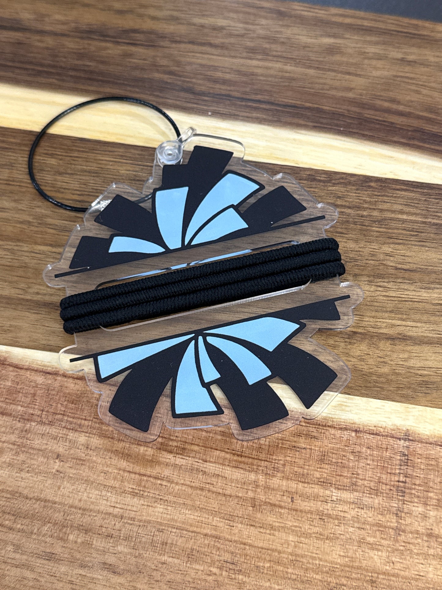 Cheer Ponytail Holder Keychain | Cheer Gifts | Custom Team Gifts | Fundraiser Ideas
