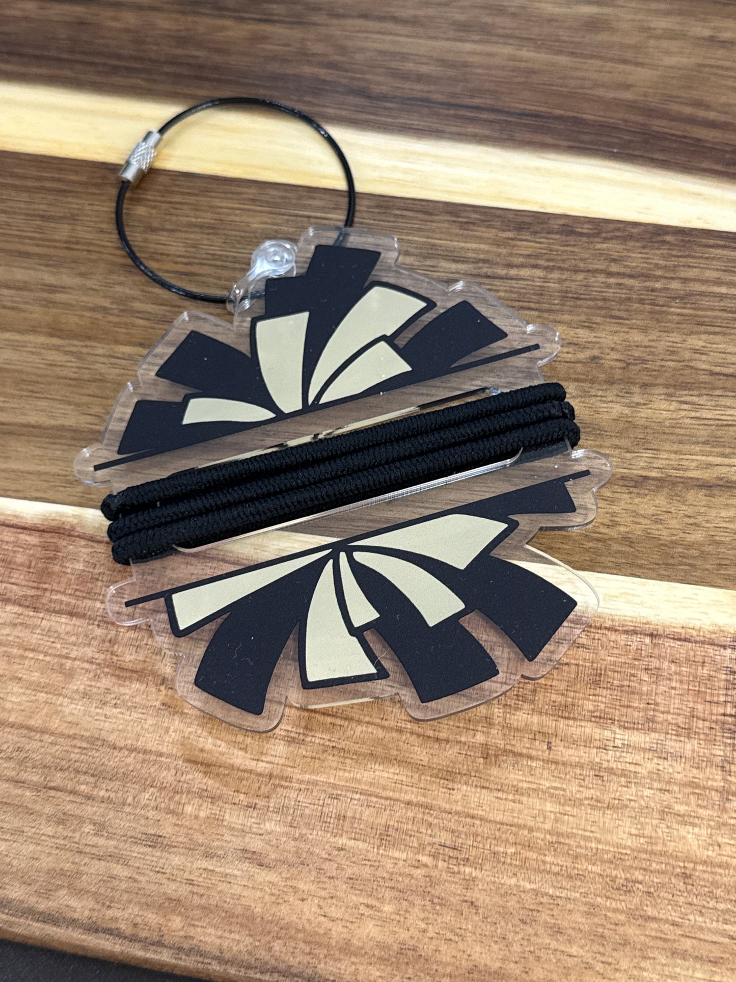 Cheer Ponytail Holder Keychain | Cheer Gifts | Custom Team Gifts | Fundraiser Ideas