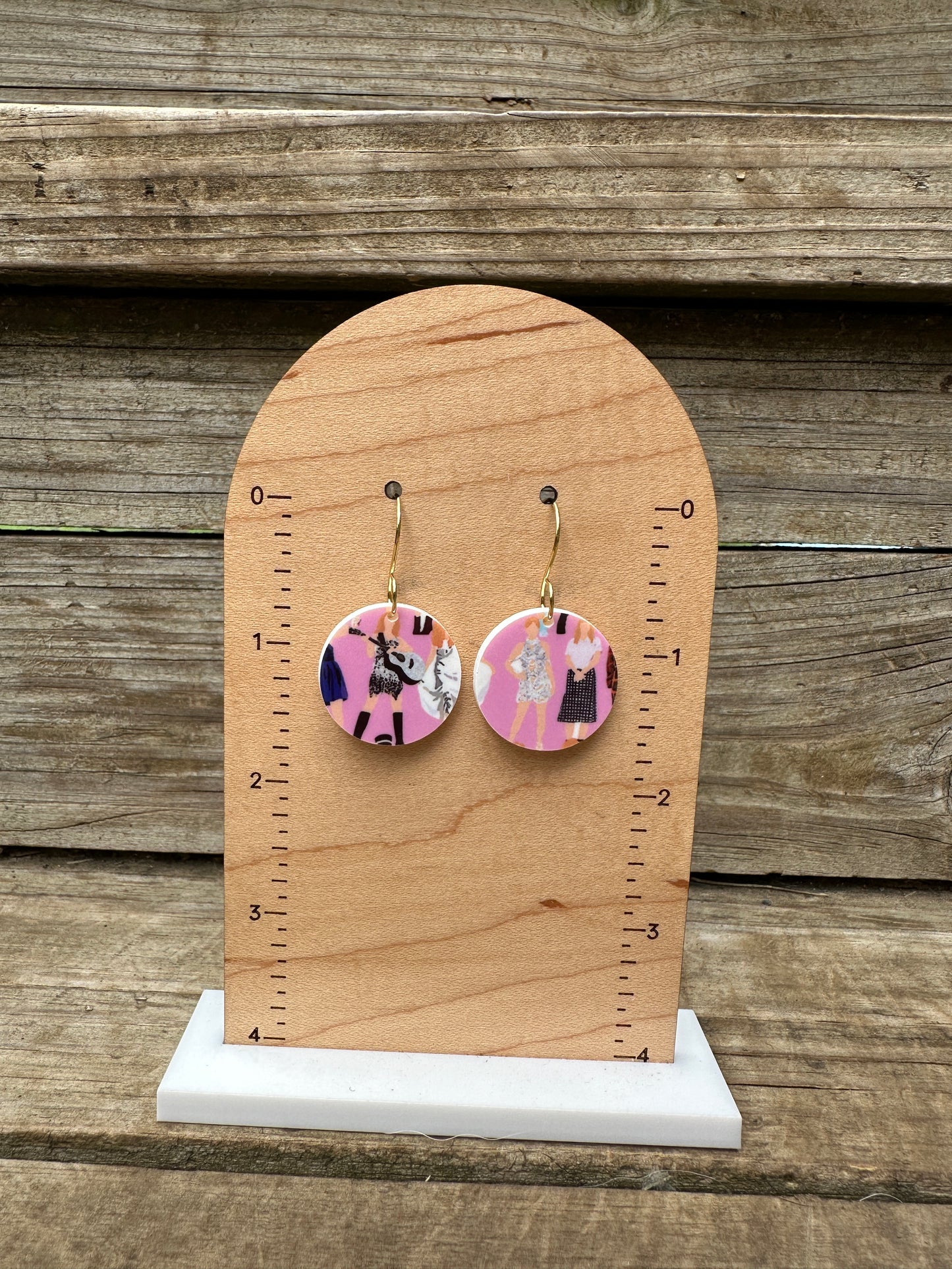 Swiftie Acrylic Dangle Earrings
