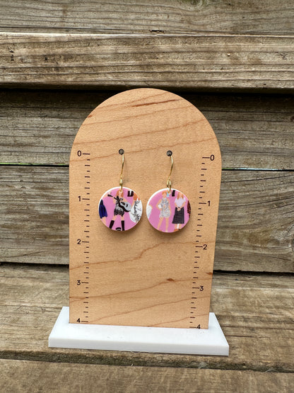 Swiftie Acrylic Dangle Earrings