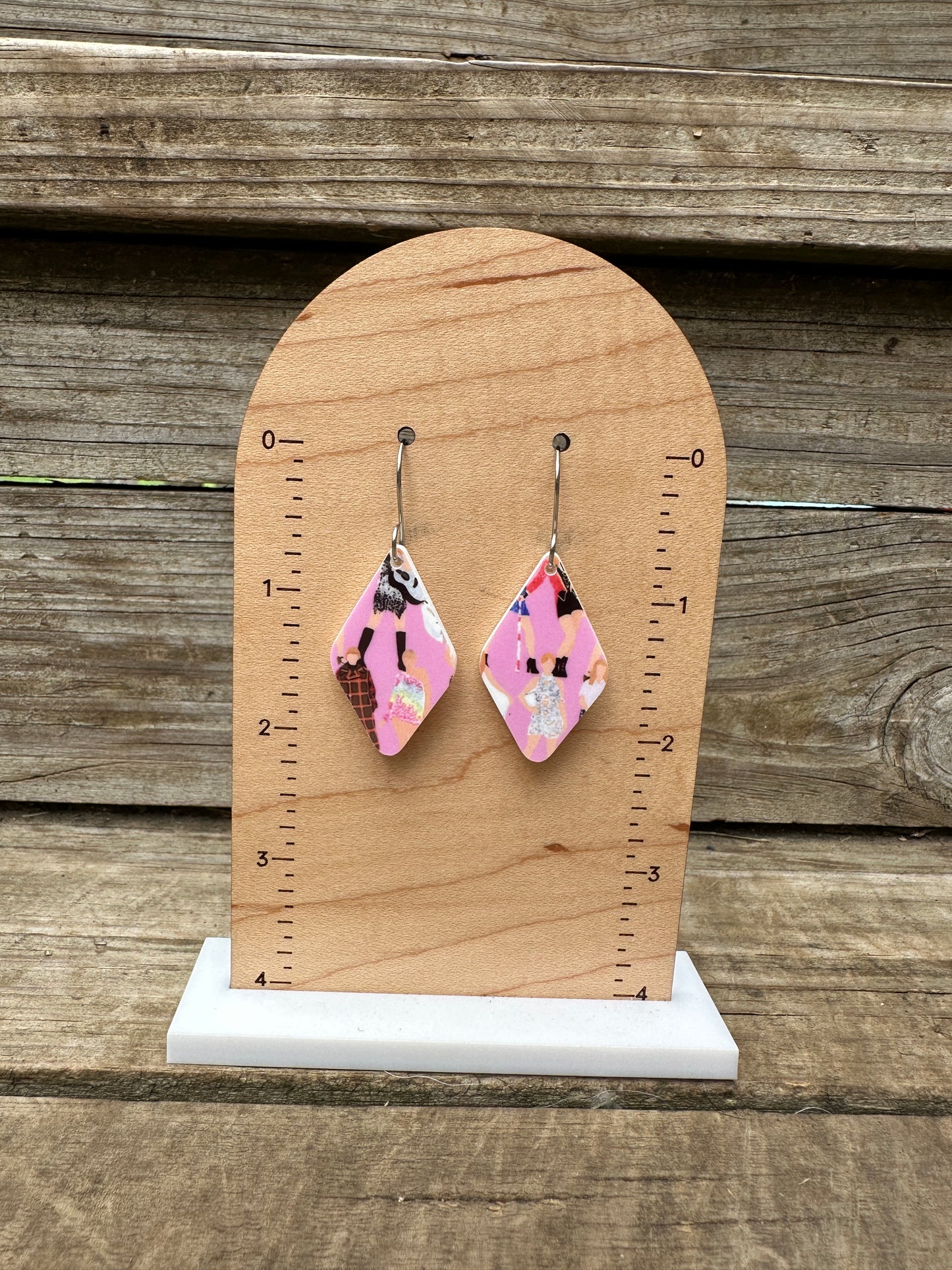 Swiftie Acrylic Dangle Earrings