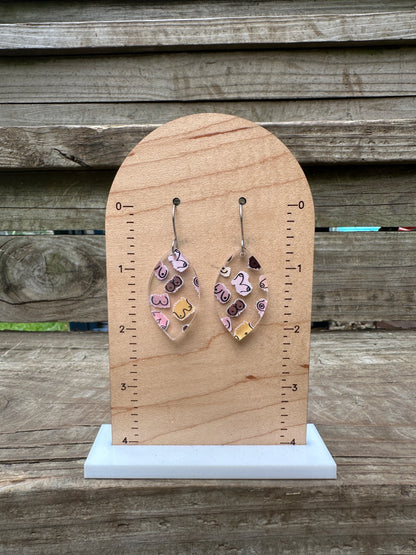 Classic Boobies Acrylic Dangle Earrings