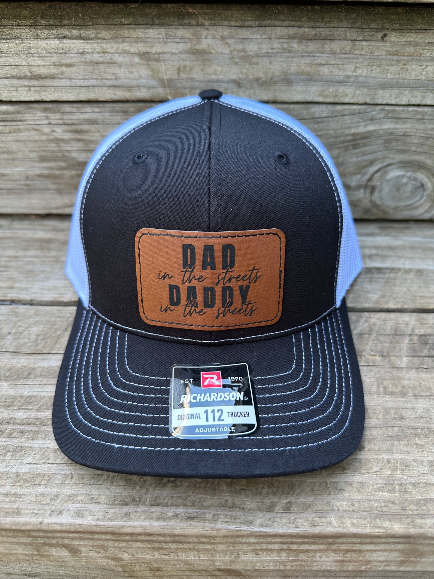 Dad in the Streets Daddy in the Sheets Men's Richardson 112 Trucker Hat
