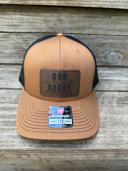 Dad in the Streets Daddy in the Sheets Men's Richardson 112 Trucker Hat