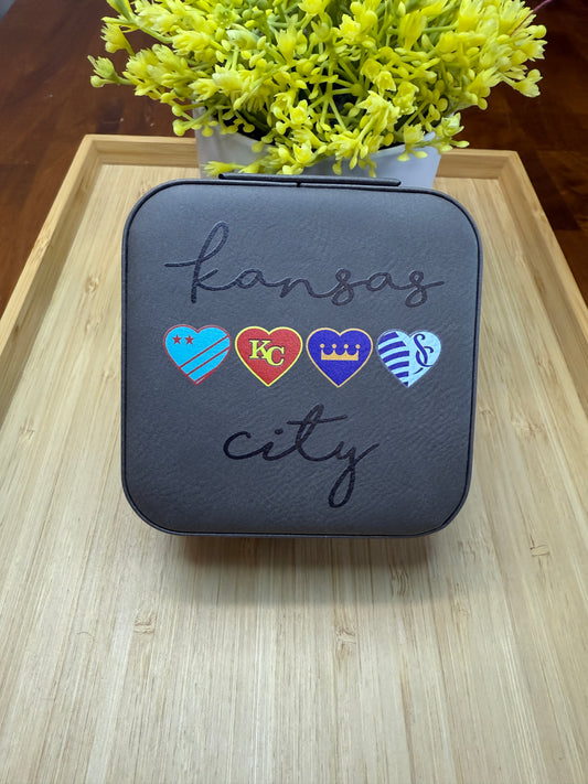 UV Printed Kansas City Sports Jewelry Box