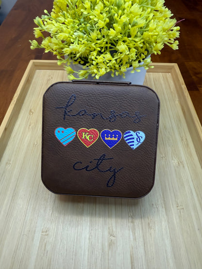 UV Printed Kansas City Sports Jewelry Box