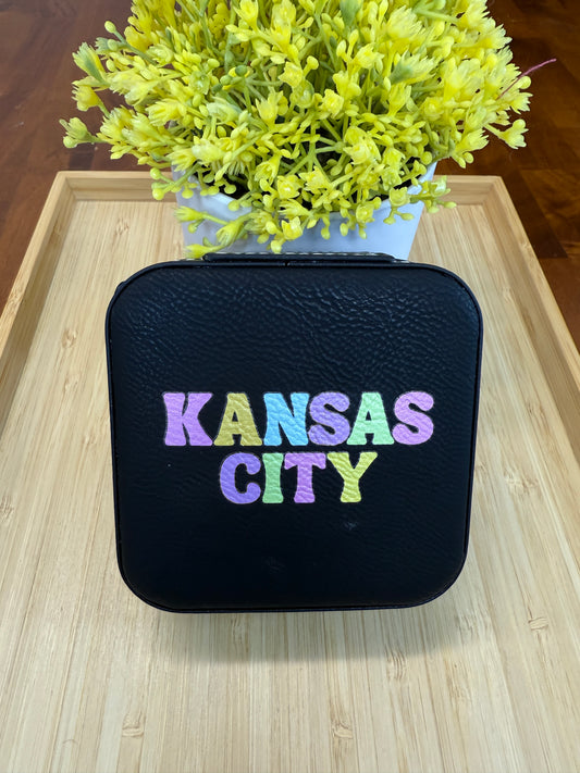 UV Printed Personalized City Name Jewelry Box