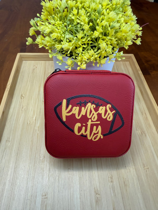 UV Printed Kansas City Football Jewelry Box
