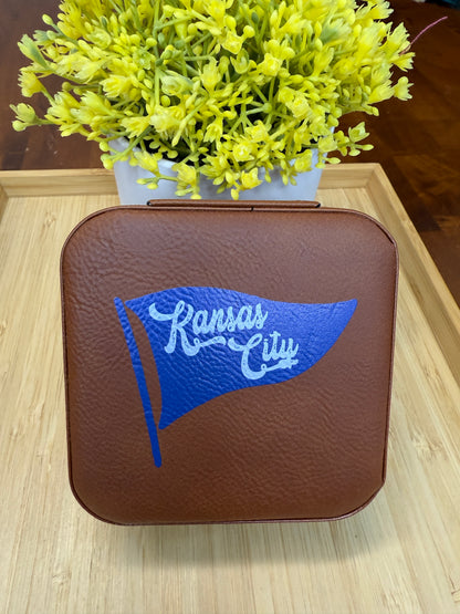 UV Printed Royal KC Pennant Jewelry Box