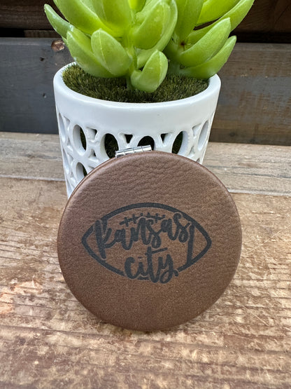 Kansas City Football Compact Mirror