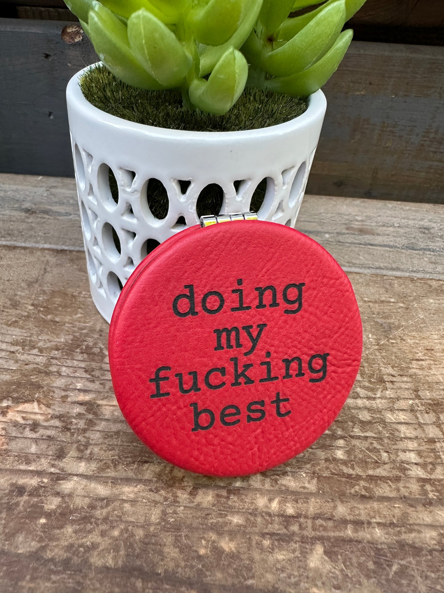 Doing My Best Compact Mirror