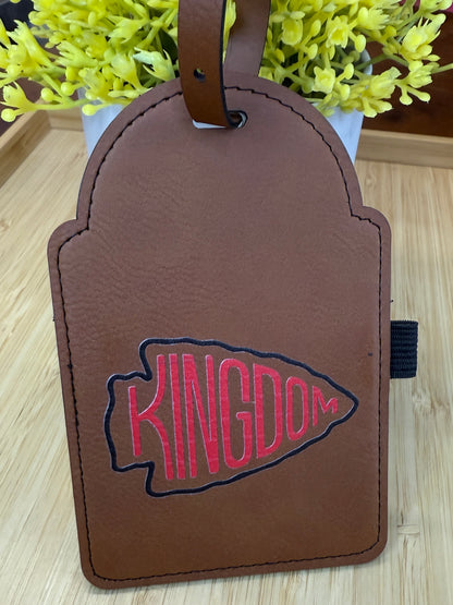 UV Printed Arrowhead Kingdom Golf Bag Tag