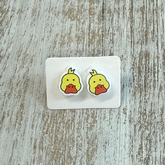 Duck Face Studs