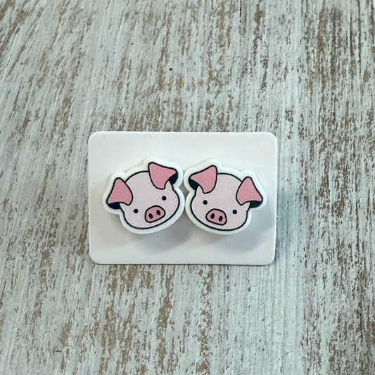 Pig Face Studs