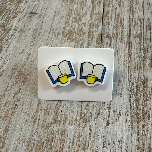 Bookish Brew Studs