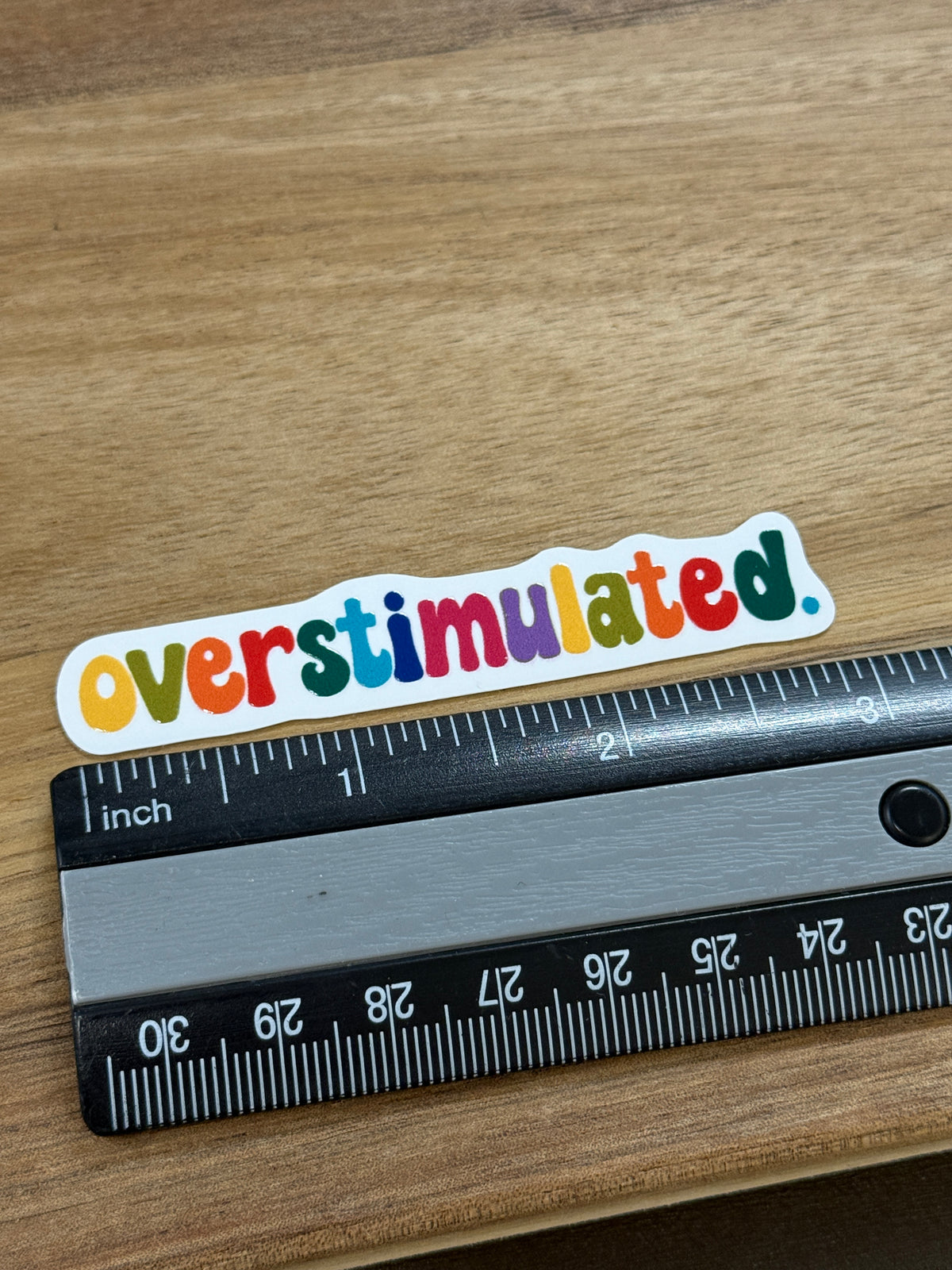 Overstimulated Sticker