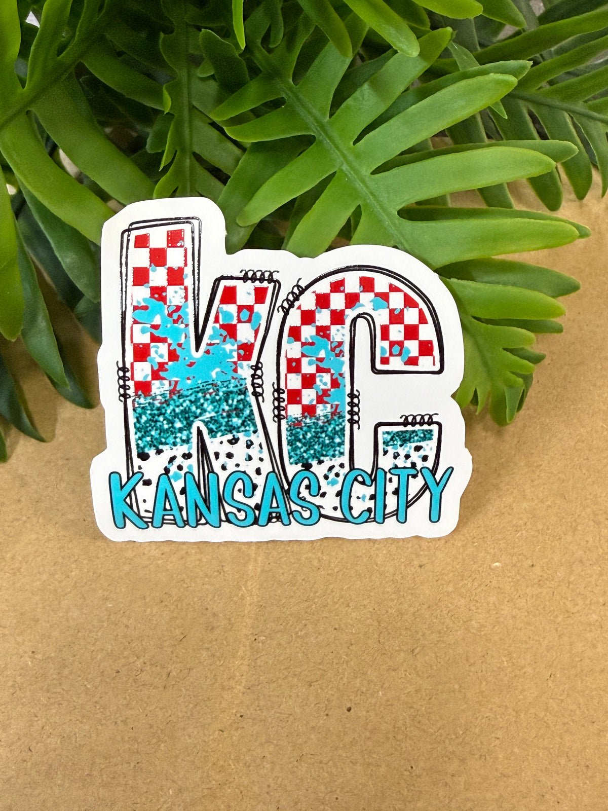 Kansas City Soccer Glossy Sticker