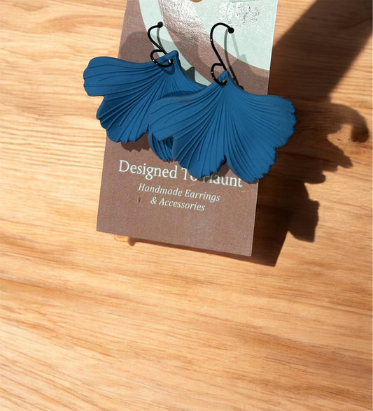 Flower Petal Dangle Earrings