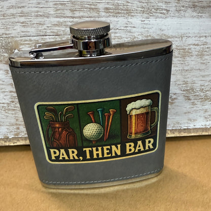UV Par, Then Bar 6 oz Flask