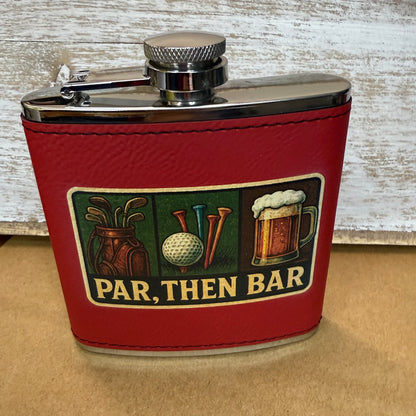 UV Par, Then Bar 6 oz Flask