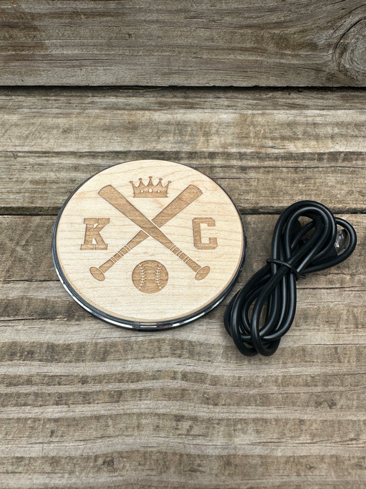KC Crown Baseball Type C Phone Charger