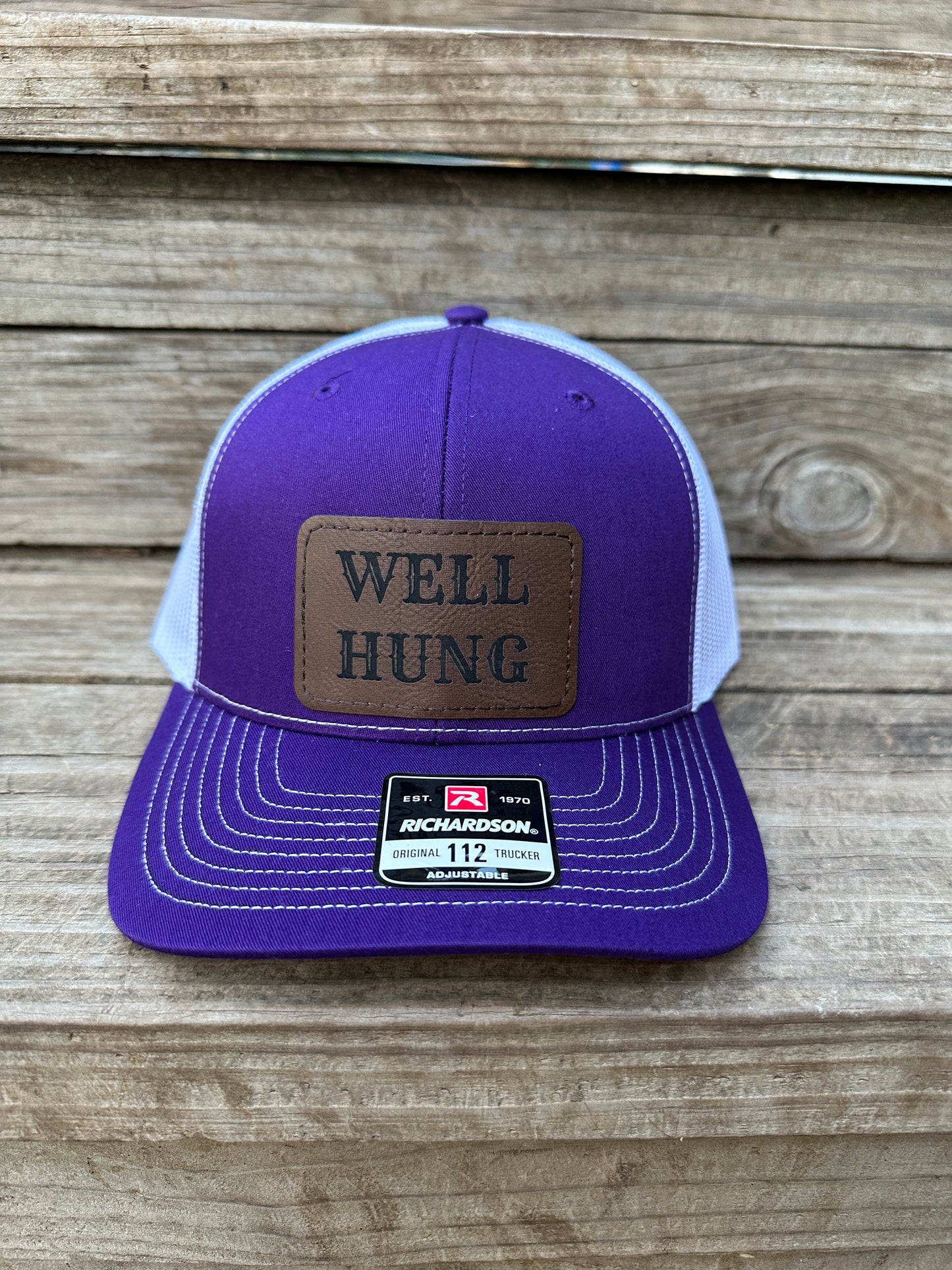 Well Hung Men's Richardson 112 Trucker Hat