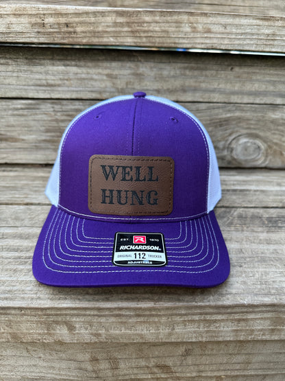 Well Hung Men's Richardson 112 Trucker Hat