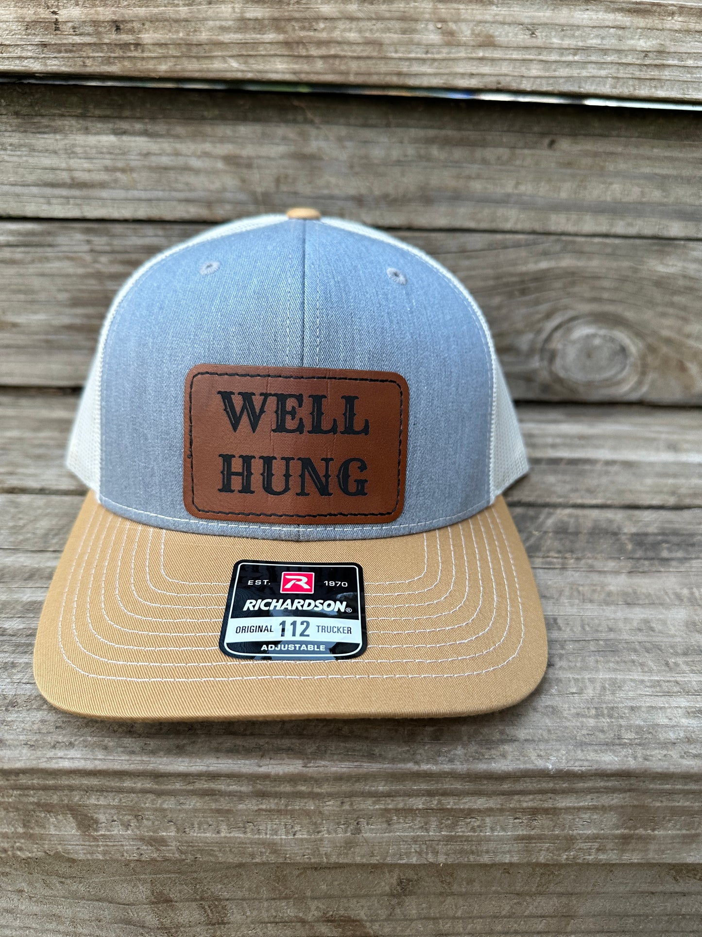 Well Hung Men's Richardson 112 Trucker Hat
