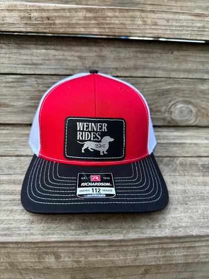 Weiner Rides Hat Men's Richardson 112 Trucker Hat