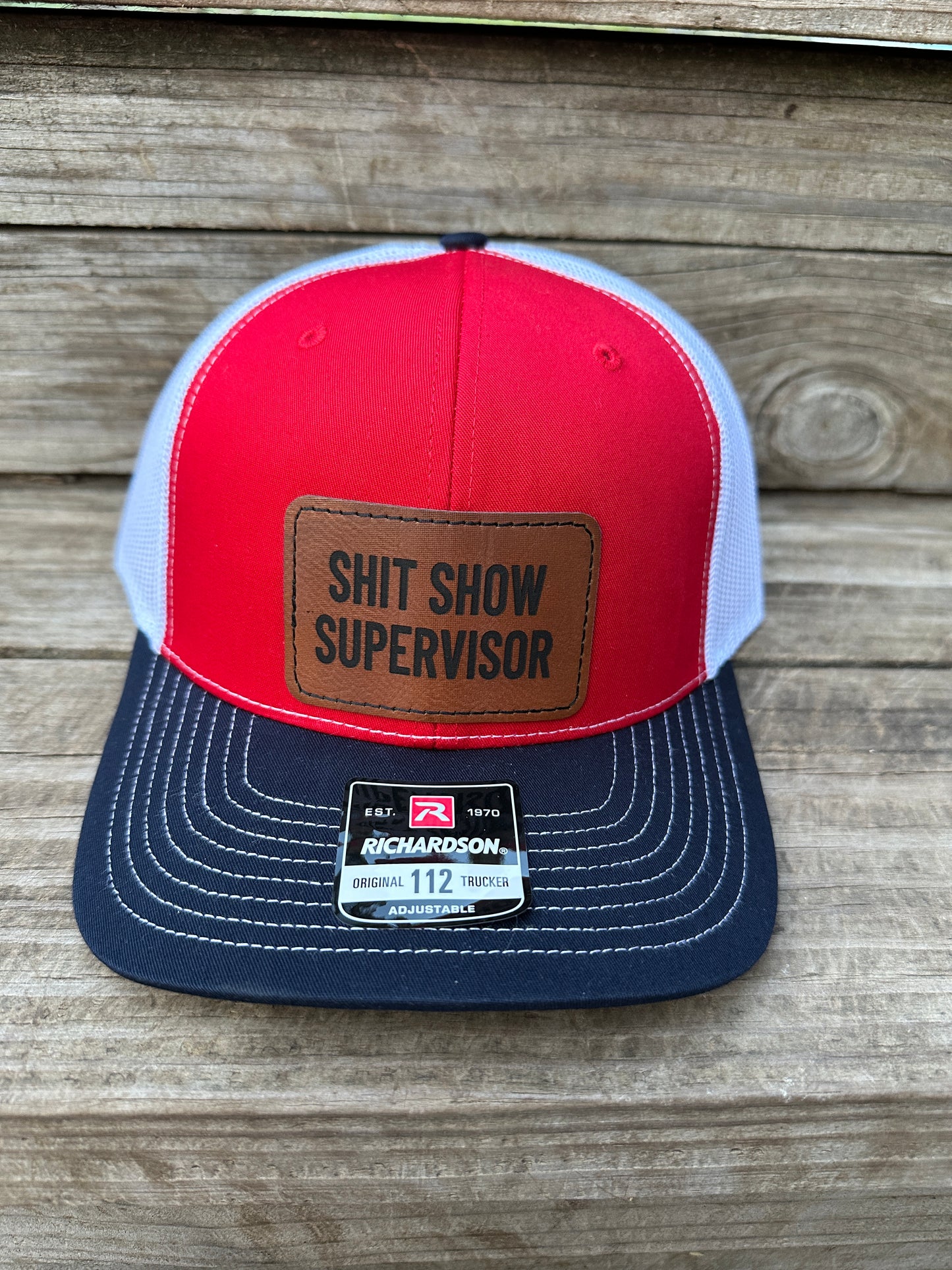 Shit Show Supervisor Men's Richardson 112 Trucker Hat