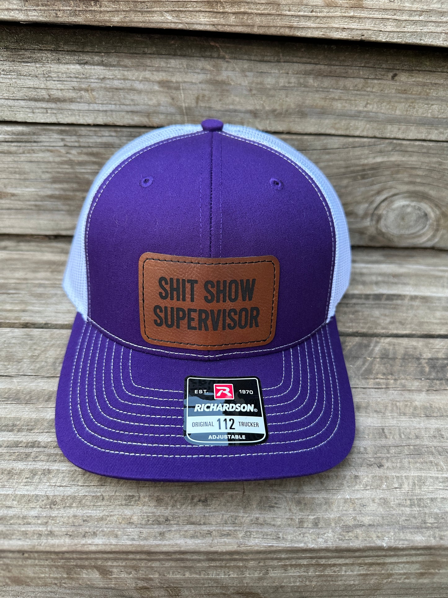 Shit Show Supervisor Men's Richardson 112 Trucker Hat