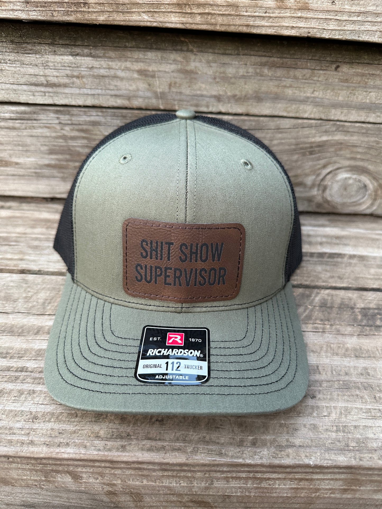 Shit Show Supervisor Men's Richardson 112 Trucker Hat
