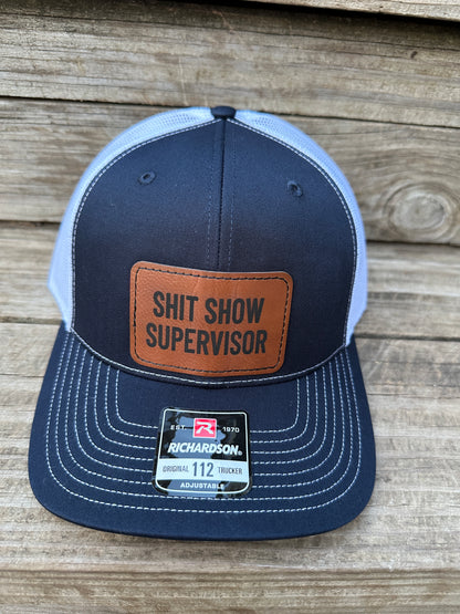 Shit Show Supervisor Men's Richardson 112 Trucker Hat