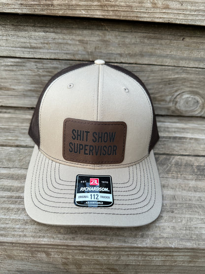 Shit Show Supervisor Men's Richardson 112 Trucker Hat