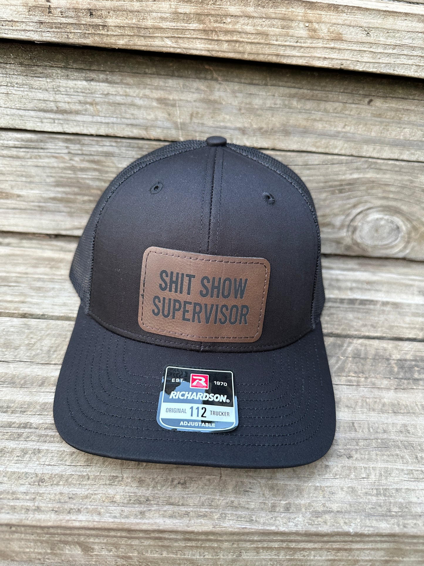 Shit Show Supervisor Men's Richardson 112 Trucker Hat