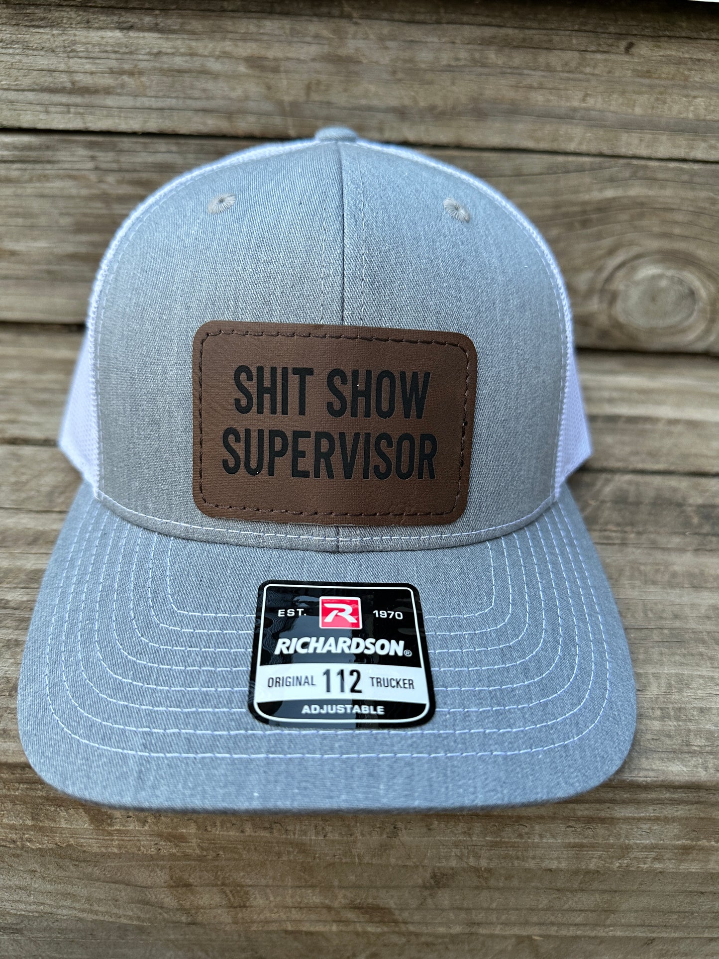 Shit Show Supervisor Men's Richardson 112 Trucker Hat