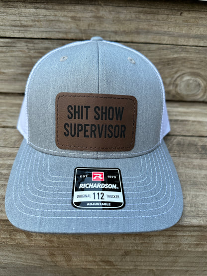 Shit Show Supervisor Men's Richardson 112 Trucker Hat