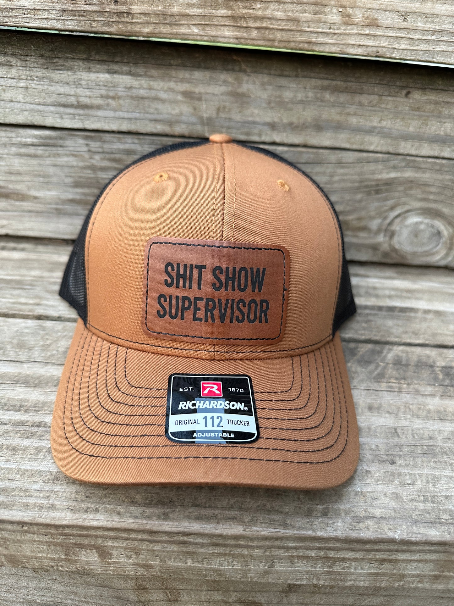 Shit Show Supervisor Men's Richardson 112 Trucker Hat