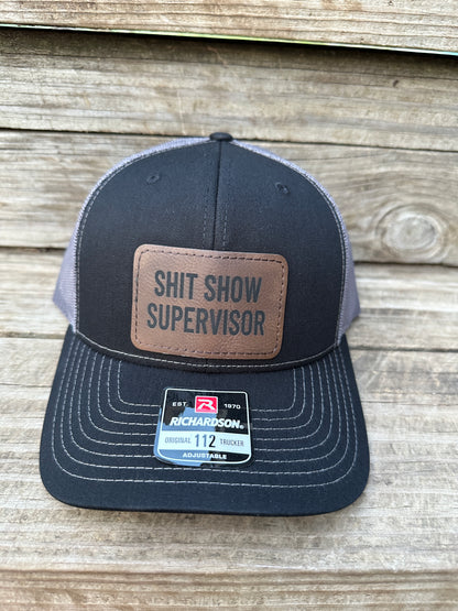 Shit Show Supervisor Men's Richardson 112 Trucker Hat