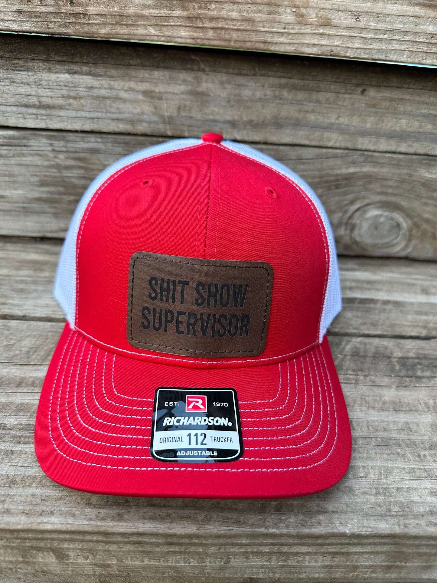 Shit Show Supervisor Men's Richardson 112 Trucker Hat