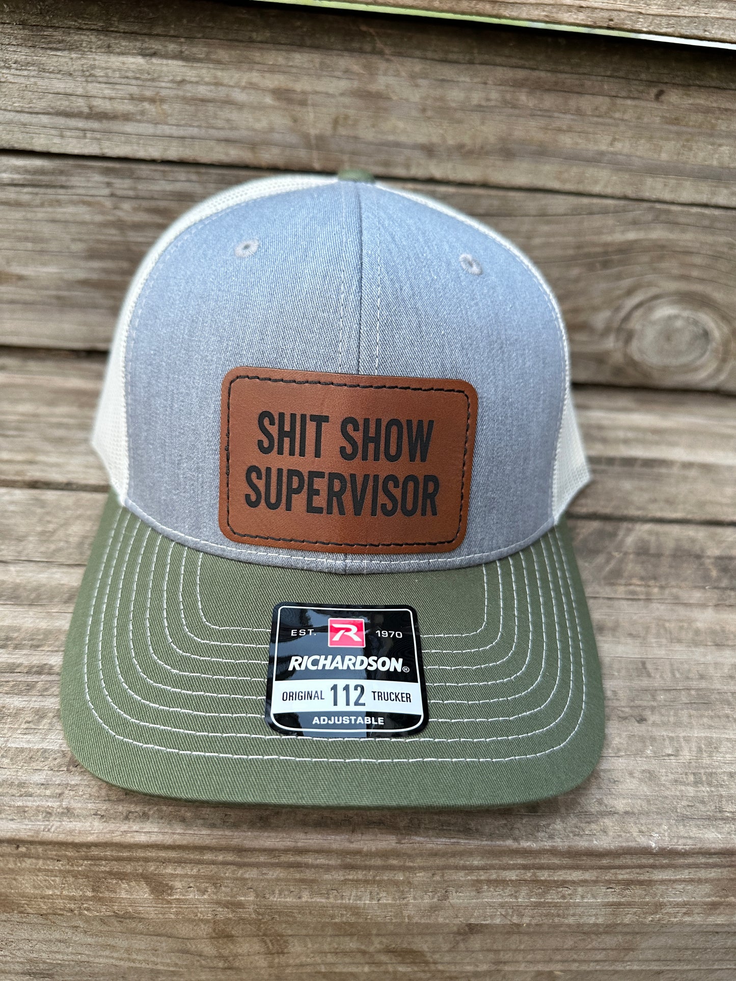 Shit Show Supervisor Men's Richardson 112 Trucker Hat