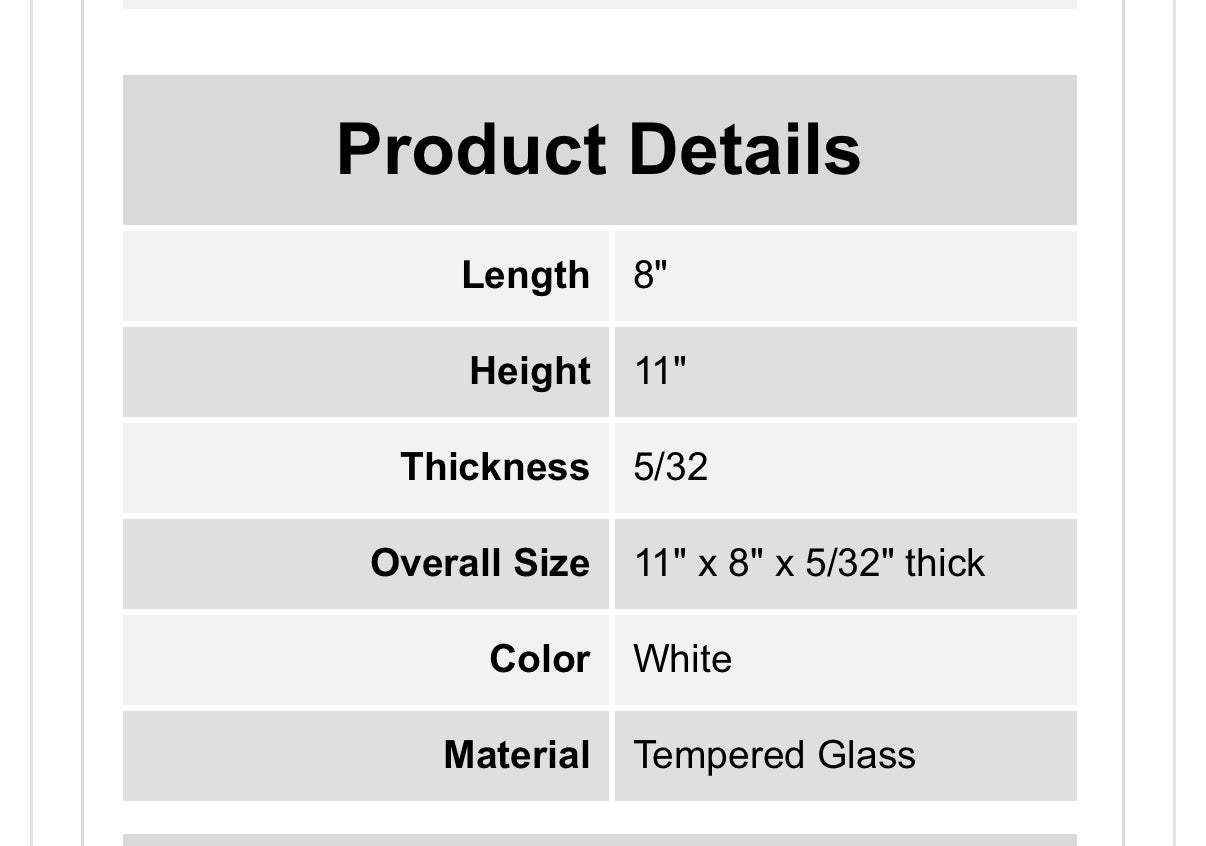 Sublimated Chiefs Scatter Print Tempered Glass Cutting Board