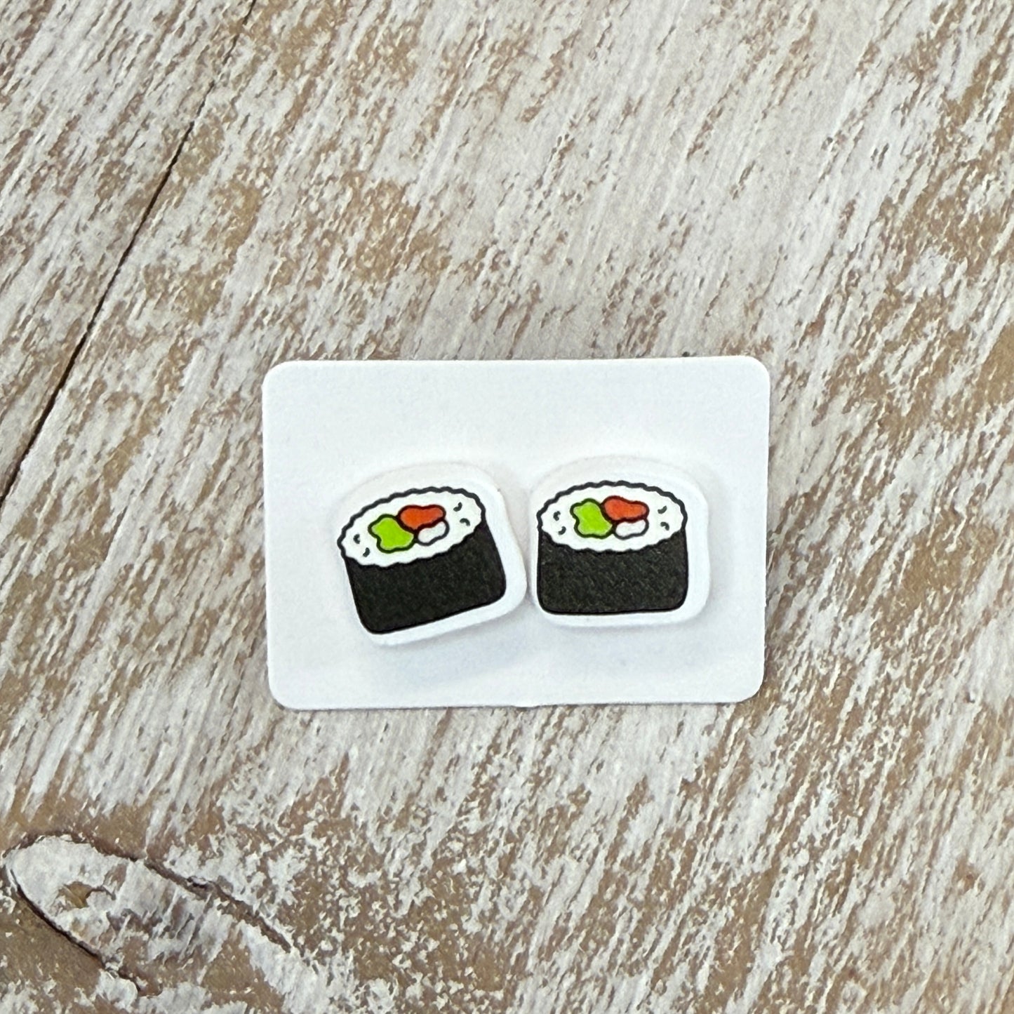 UV Printed Roll Call Cuties Acrylic Stud Earrings