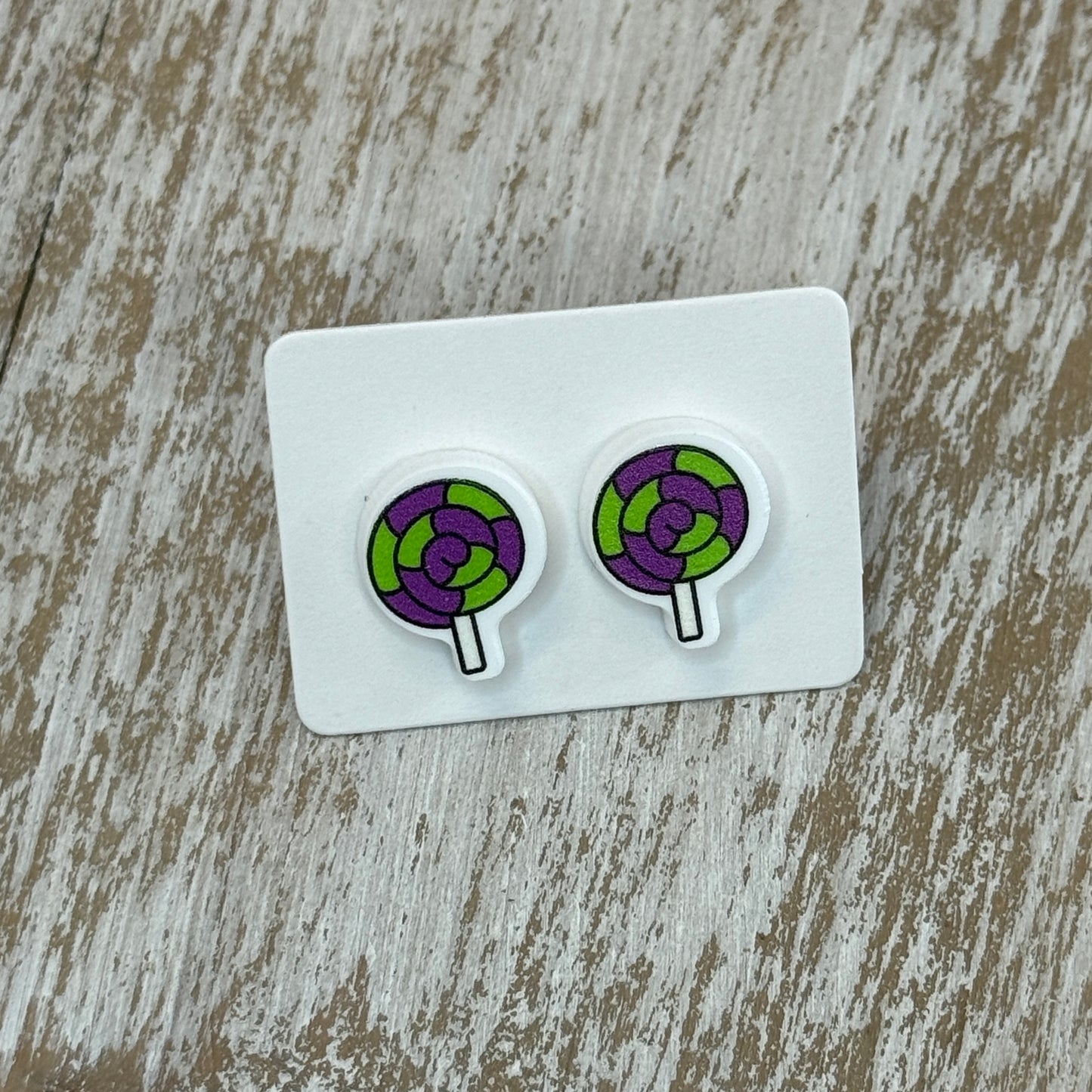 UV Printed Potion Pop Acrylic Stud Earrings