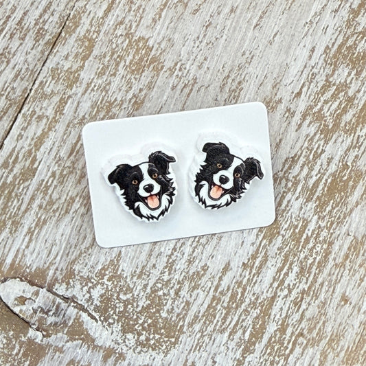 UV Printed Head of the Herd Acrylic Stud Earrings